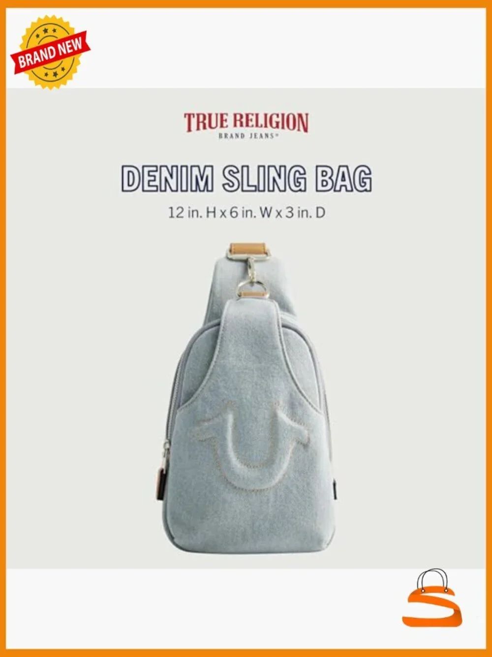 Sling Bag Small Travel Backpack Adjustable Crossbody Strap